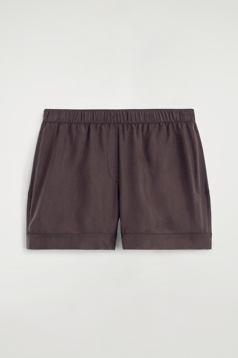 シルク ウエストゴム入り ショーツ